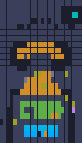 Color Block Jam уровень 1749 / 2756: скриншот поля