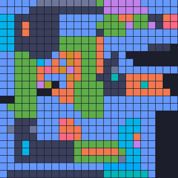 Color Block Jam уровень 1775: скриншот поля