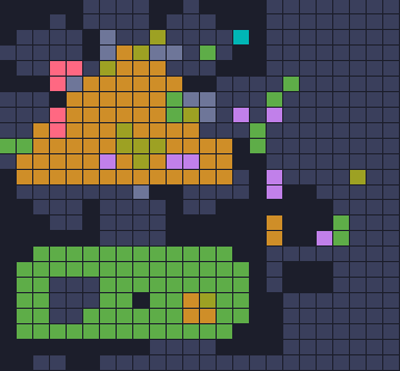 Color Block Jam уровень 1797: скриншот поля