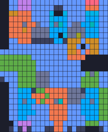 Color Block Jam уровень 1779: скриншот поля