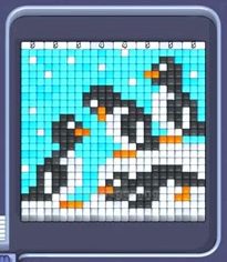 Pixel Flow Level 60: Screenshot des Spielfelds