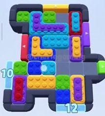 Color Block Jam 480 / 891 / 1374. bölüm: tahtanın ekran görüntüsü