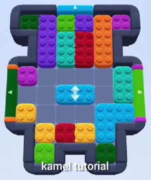 Color Block Jam level 467 / 468 / 861 / 1361: screenshot of the board