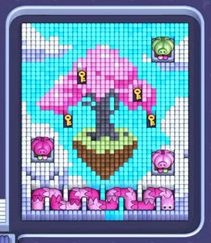 Pixel Flow level 1213: screenshot of the board