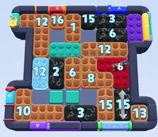 Color Block Jam 1537 / 2447. bölüm: tahtanın ekran görüntüsü