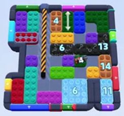 Color Block Jam 레벨 1338 / 1346 / 2245: 보드 스크린샷