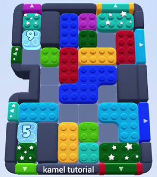 Color Block Jam 레벨 539 / 1216 / 1433: 보드 스크린샷