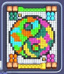Pixel Flow уровень 359: скриншот поля