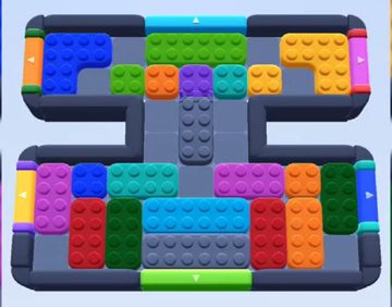 Color Block Jam 434 / 828 / 1328 / 2258. bölüm: tahtanın ekran görüntüsü