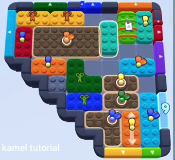 Color Block Jam 1214 / 1216. bölüm: tahtanın ekran görüntüsü