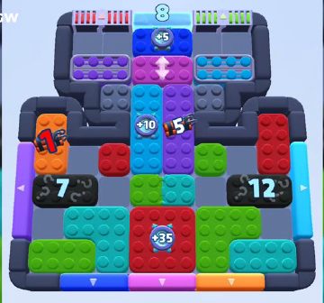 Color Block Jam Level 1012 / 1013 / 1924: Screenshot des Spielfelds