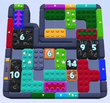 Color Block Jam 1386 / 1400 / 2308. bölüm: tahtanın ekran görüntüsü