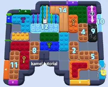 Color Block Jam 1541 / 1544 / 1546 / 1547 / 1551. bölüm: tahtanın ekran görüntüsü