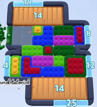 Color Block Jam 1612 / 1613 / 1671 / 2603. bölüm: tahtanın ekran görüntüsü