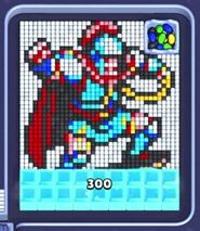 Pixel Flow fase 1790: print do tabuleiro