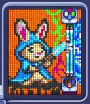 Pixel Flow level 1640: screenshot of the board