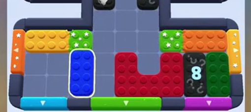 Color Block Jam 933. bölüm: tahtanın ekran görüntüsü