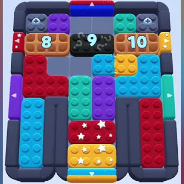 Color Block Jam nivel 938 / 1846: captura del tablero