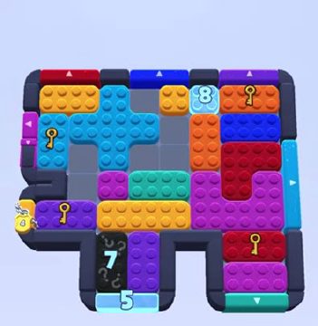 Color Block Jam level 1469 / 1472: screenshot of the board