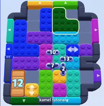 Color Block Jam niveau 657 : capture du plateau