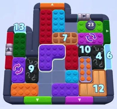 Color Block Jam 1366 / 1382 / 2274. bölüm: tahtanın ekran görüntüsü