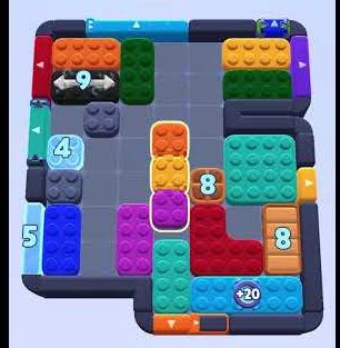 Color Block Jam level 1377 / 1380: screenshot of the board