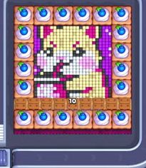 Pixel Flow level 760: screenshot of the board