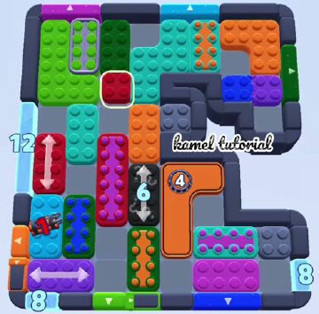 Color Block Jam 1439 / 1436 / 1716. bölüm: tahtanın ekran görüntüsü