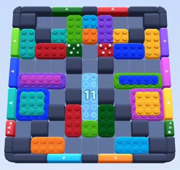 Color Block Jam 레벨 264 / 652 / 1102: 보드 스크린샷