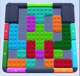 Color Block Jam 54. bölüm: tahtanın ekran görüntüsü