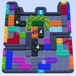 Color Block Jam level 1651 / 2562: screenshot of the board