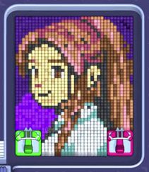 Pixel Flow ステージ 1584：盤面のスクリーンショット