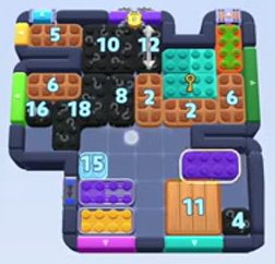 Color Block Jam 1499 / 2409. bölüm: tahtanın ekran görüntüsü