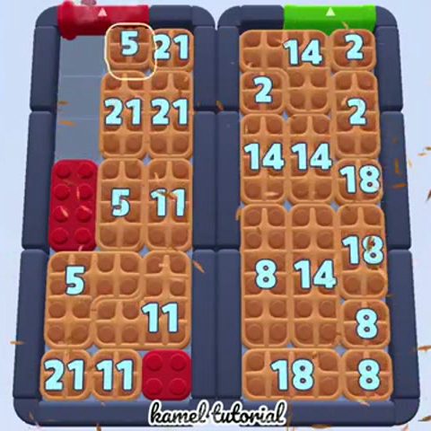 Color Block Jam level 1735 / 1883 / 2742: screenshot of the board