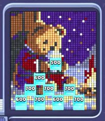 Pixel Flow level 1380: screenshot of the board