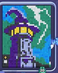 Pixel Flow ステージ 1583：盤面のスクリーンショット