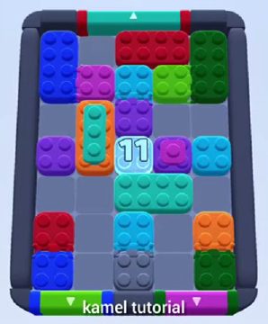 Color Block Jam niveau 470 : capture du plateau