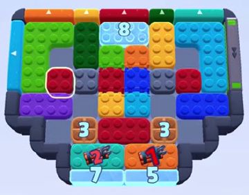Color Block Jam 1372 / 1383. bölüm: tahtanın ekran görüntüsü