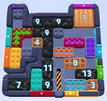 Color Block Jam 1418 / 1428 / 2337. bölüm: tahtanın ekran görüntüsü