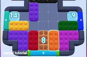 Color Block Jam niveau 1366 : capture du plateau