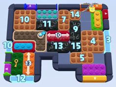 Color Block Jam level 1575 / 2486: screenshot of the board