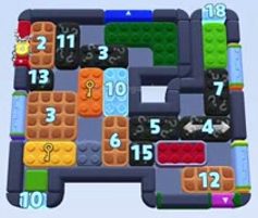 Color Block Jam 1555 / 2466. bölüm: tahtanın ekran görüntüsü
