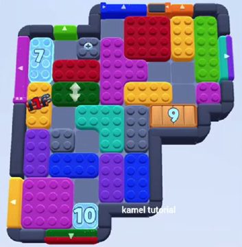 Color Block Jam 레벨 1321 / 1324 / 1331: 보드 스크린샷