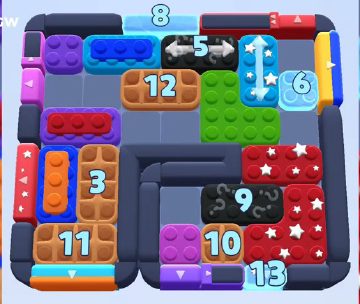 Color Block Jam niveau 983 : capture du plateau
