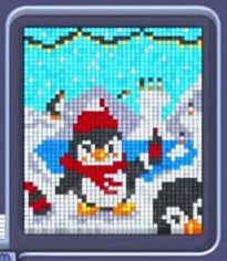 Pixel Flow level 737: screenshot of the board
