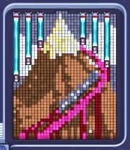 Pixel Flow level 1899: screenshot of the board