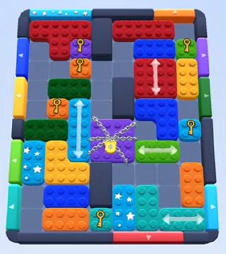 Color Block Jam 253 / 641 / 1091. bölüm: tahtanın ekran görüntüsü