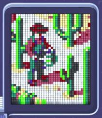 Pixel Flow уровень 1813: скриншот поля