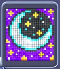 Pixel Flow Level 47: Screenshot des Spielfelds