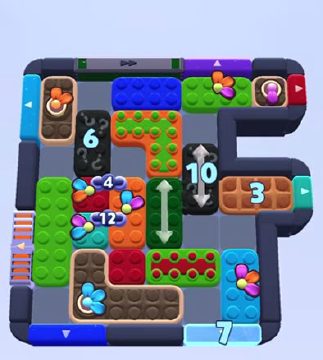 Color Block Jam 1218 / 1222. bölüm: tahtanın ekran görüntüsü